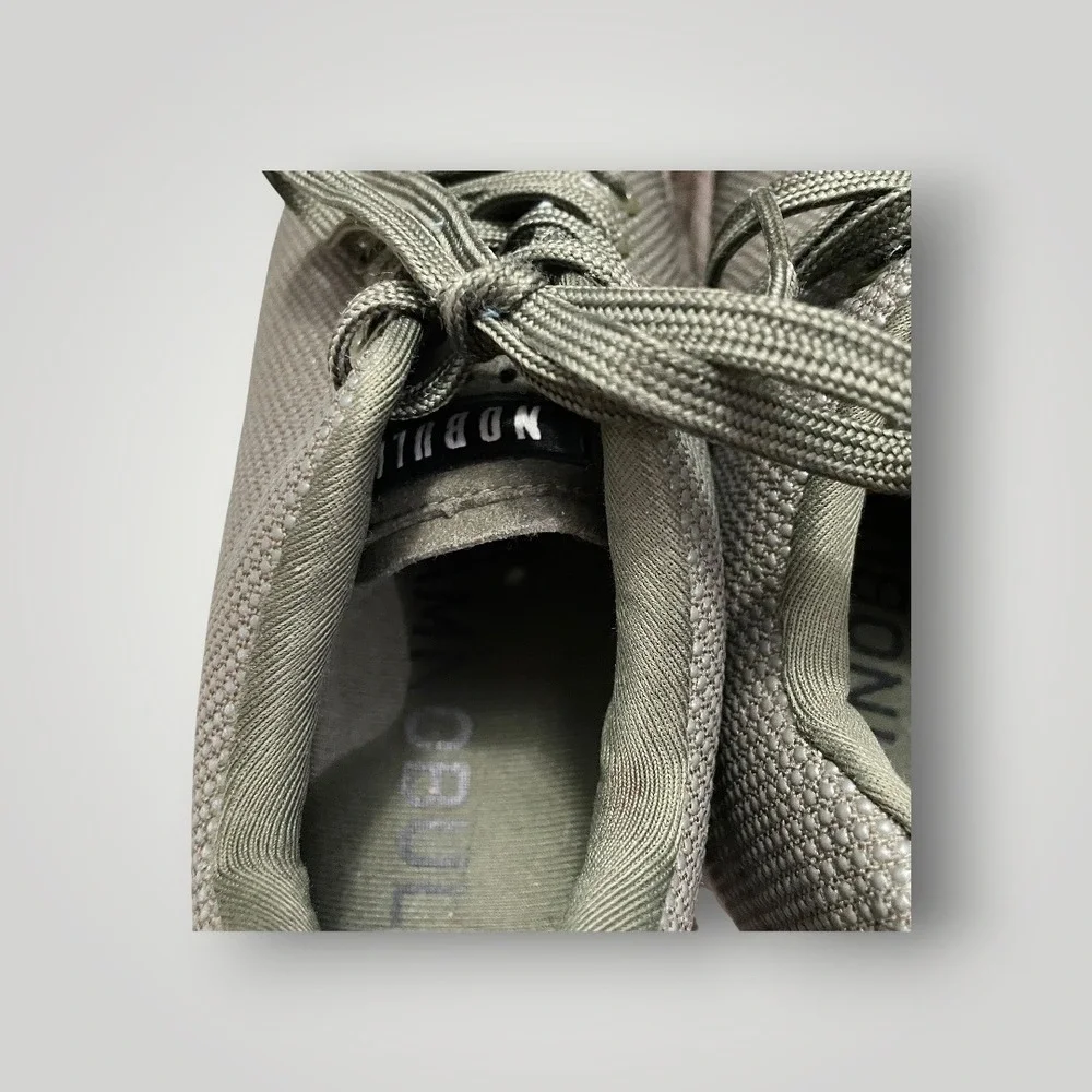 NOBULL Trainer Women 7.5 Army Green SuperFabric Training‎ Sneakers Workout Shoes